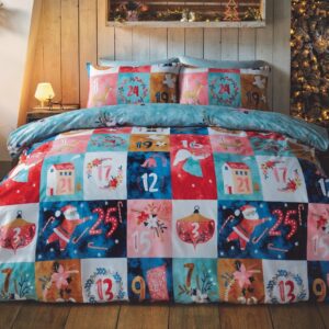 Julekalender Sengetøj til børn 135 x 200cm